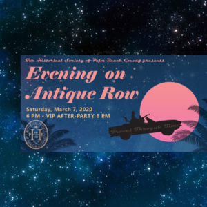 Poster for Evening on Antique Row